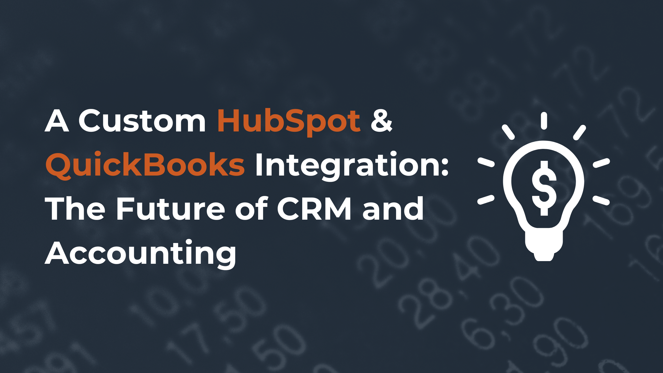 hubspot and quickbooks integration